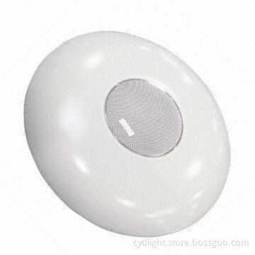 Bluetooth Control with Speaker, Wireless LED Bulb/Ceiling Light, Color Dimmable